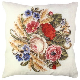 Aberto Design Cojín A11851 Multicolor con Relleno de Silicona